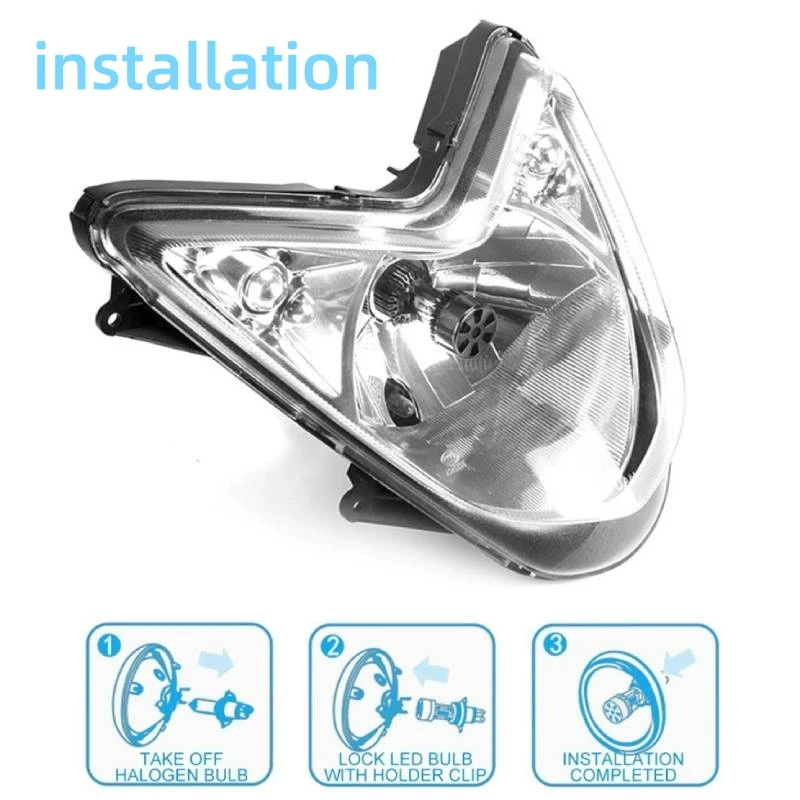 M8 H4 LED Headlight M8 H4 LED Headlight